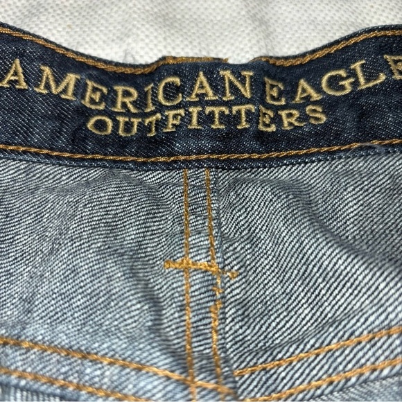 American Eagle Men’s Denim Relaxed Straight Jeans Size 32/32 - Picture 9 of 10